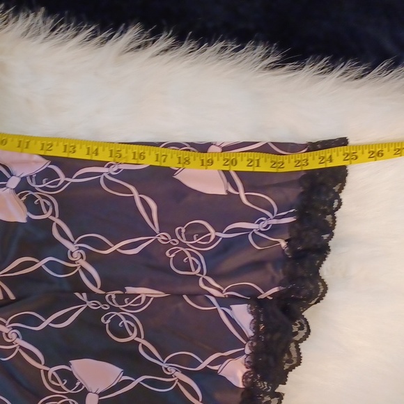 NWT DOLLSKILL 2x Widow black/pink black ribbon straps mini dress - Picture 11 of 15